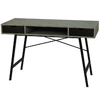 Asztal Kobe fekete/beton