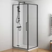 Zuhanykabin Etna 100x90 black