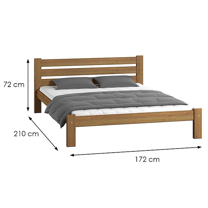 Ágy  Adek 160 tölgy