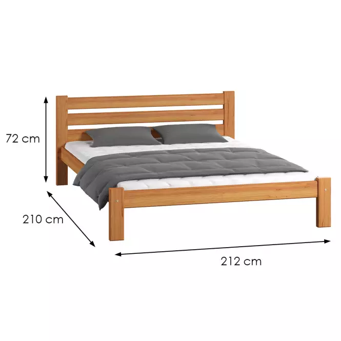 Ágy  Adek 200 égerfa