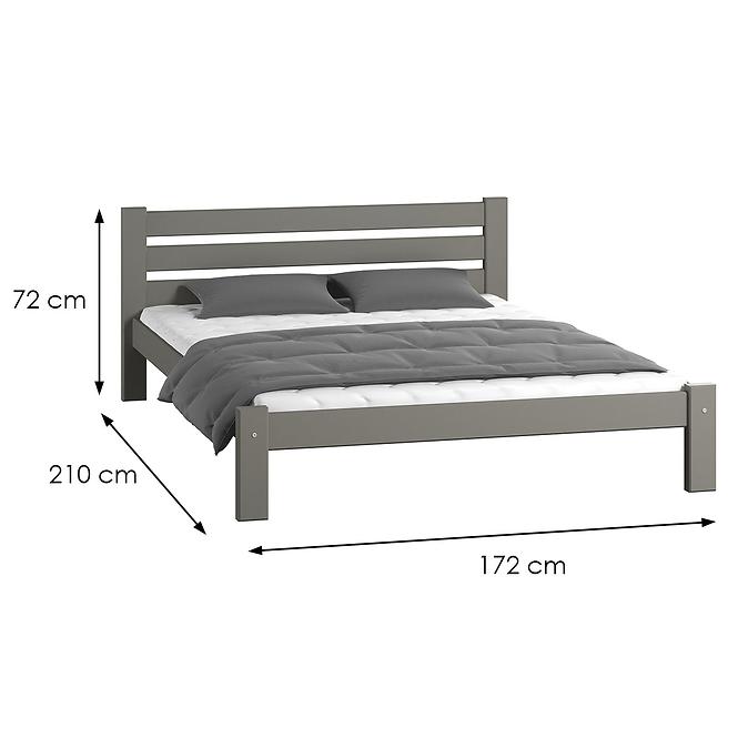 Ágy  adek 160 szürke