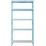 Fém állvány RNDU30-5 kék 180x90x30cm -5 polc/175kg