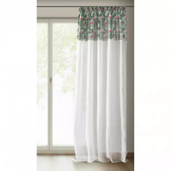 Sötétítő BOTANIC 140X250 ráncolószalagon 328689