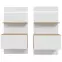 Éjjeliszekrény Whiteheaven LNBK211STB-M604 2 db,2