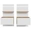 Éjjeliszekrény Whiteheaven LNBK211STB-M604 2 db,3