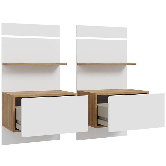 Éjjeliszekrény Whiteheaven LNBK211STB-M604 2 db,4