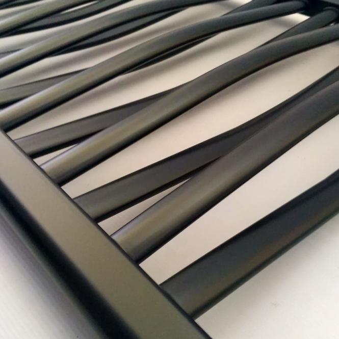 Fürdőszoba radiátor Łezka 3D Ł3D 29/40 fekete 1580x440