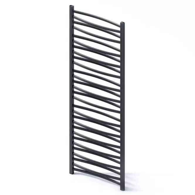 Fürdőszoba radiátor Łezka 3D Ł3D 29/50 fekete 1580x540