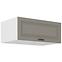 Konyhaszekrény Stilo claygrey/fehér 80 Nagu-36 1F