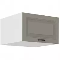 Konyhaszekrény Stilo claygrey/fehér 60 Nagu-36 1F