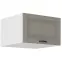Konyhaszekrény Stilo claygrey/fehér 60 Nagu-36 1F