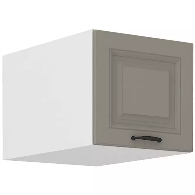 Konyhaszekrény Stilo claygrey/fehér 40 Nagu-36 1F