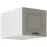 Konyhaszekrény Stilo claygrey/fehér 40 Nagu-36 1F