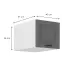 Konyhaszekrény Stilo dustgrey/fehér 40 Nagu-36 1F,2