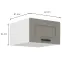 Konyhaszekrény Luna claygrey/fehér 60 Nagu-36 1F,2