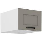 Konyhaszekrény Luna claygrey/fehér 50 Nagu-36 1F
