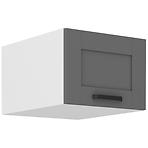 Konyhaszekrény Luna dustgrey/fehér 50 Nagu-36 1F
