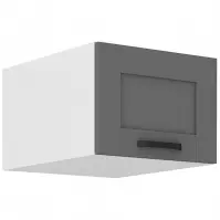 Konyhaszekrény Luna dustgrey/fehér 50 Nagu-36 1F