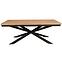 Asztal St-33 140x80+2x40 tölgy wotan/fekete,2