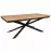 Asztal St-33 160x90+2x40 tölgy wotan/fekete
