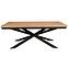 Asztal St-33 160x90+2x40 tölgy wotan/fekete,2