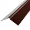 Egyszerű fésű H12 1000 mm RAL8017 barna