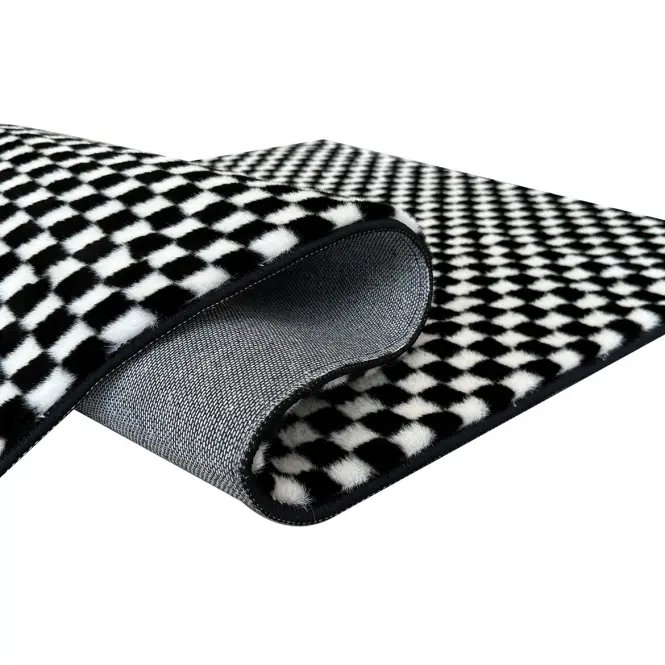 Szőnyeg Shaggy Smooth 1,4/1,9 RSTMTH-1 fekete,7