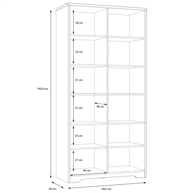 Vitrin Jodaki JDKV721-D89,5