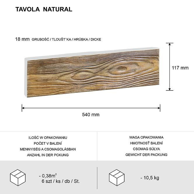 Beton Kő Tavola Natural
