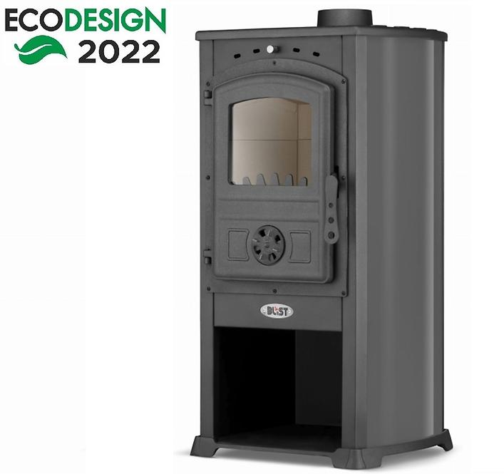 Kandalló kályha ŻAR fekete 7,5 kW