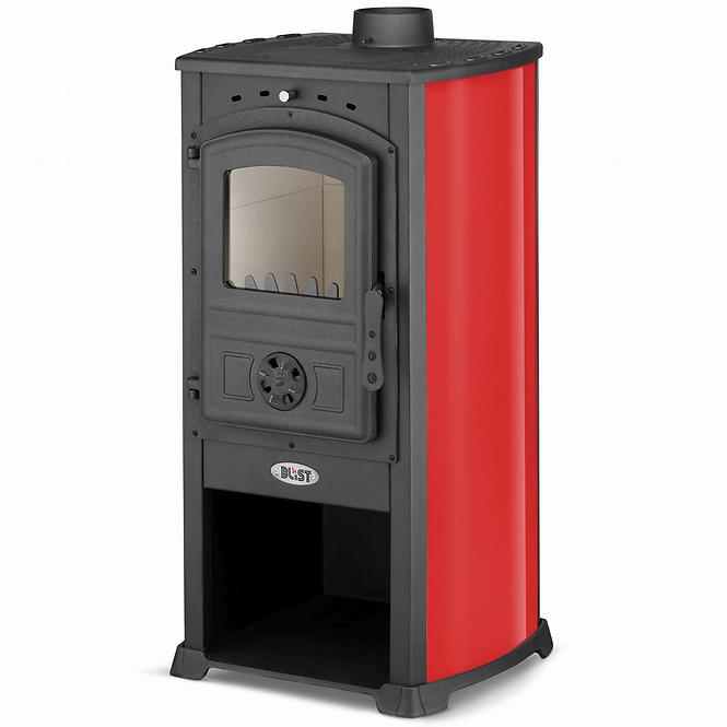 Kandalló kályha ŻAR piros 7,5 kW
