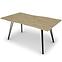 Asztal Log TB 90x160-200 artisan/fekete,3