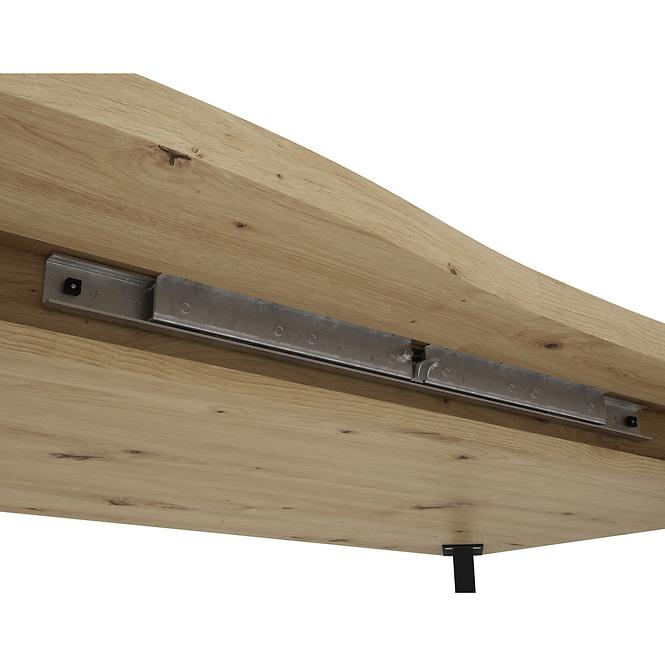 Asztal Log TB 90x160-200 artisan/fekete,6