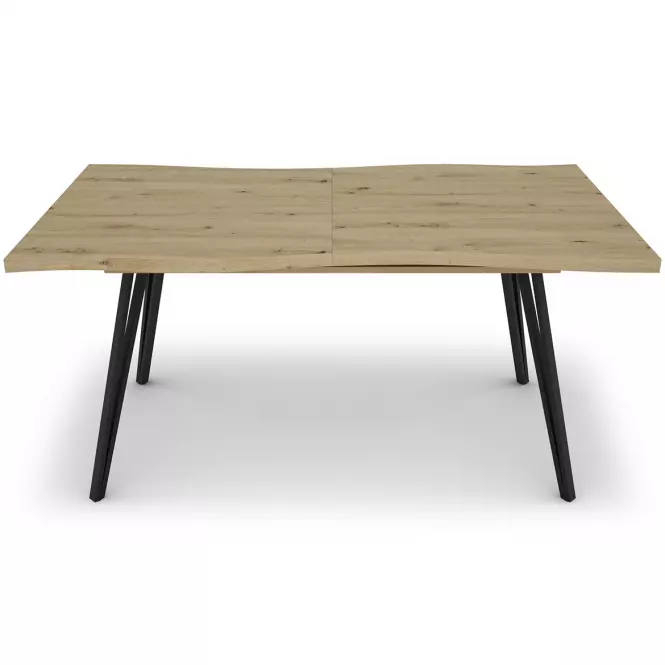 Asztal Log TB 90x160-200 artisan/fekete
