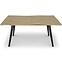 Asztal Log TB 90x160-200 artisan/fekete,2