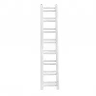 Fürdőszoba radiátor Łezka Retro ŁR 16/40 1450x440 mm fehér