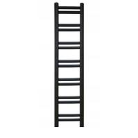 Fürdőszoba radiátor Łezka Retro ŁR 14/30 1280x300 mm fekete