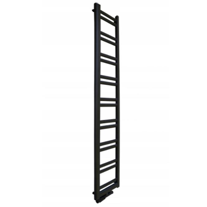Fürdőszoba radiátor Łezka Retro ŁR 18/30 1650x300 mm fekete
