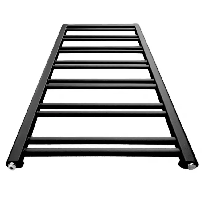 Fürdőszoba radiátor Łezka Retro ŁR 14/40 1280x440 mm fekete,2