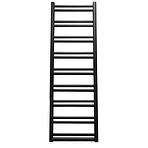 Fürdőszoba radiátor Łezka Retro ŁR 18/40 1640x440 mm fekete