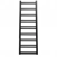 Fürdőszoba radiátor Łezka Retro ŁR 18/40 1640x440 mm fekete