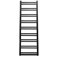 Fürdőszoba radiátor Łezka Retro ŁR 18/40 1640x440 mm fekete