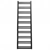 Fürdőszoba radiátor Łezka Retro ŁR 20/40 1840x440 mm fekete