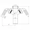 Szifon csatlakozó GW 1 1/2˝ x fi 40 mm,2