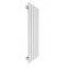 Fürdőszoba radiátor Lazur LA100/33 D5 1000x330 mm fehér,3