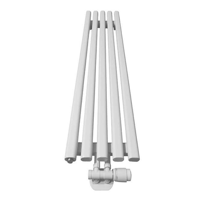 Fürdőszoba radiátor Lazur LA120/33 D5 1200x330 mm fehér