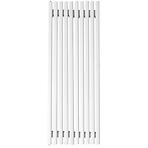 Fürdőszoba radiátor Lazur LA180/54 D5 1800x540 mm fehér