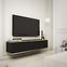 Szekrény RTV Oro 135 MDF fekete,3