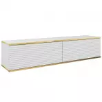 Szekrény RTV Oro 135 MDF fehér