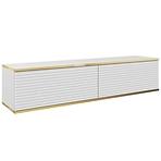 Szekrény RTV Oro 135 MDF fehér
